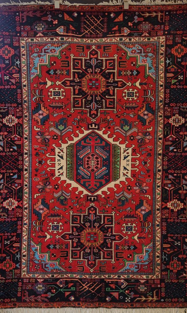 Gharajeh Fine Wool Handmade Persian Rug
