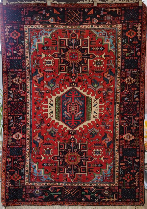 Gharajeh Fine Wool Handmade Persian Rug